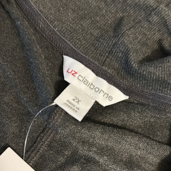 Women's Gray Open Front Cardigan NWT - Picture 3 of 4